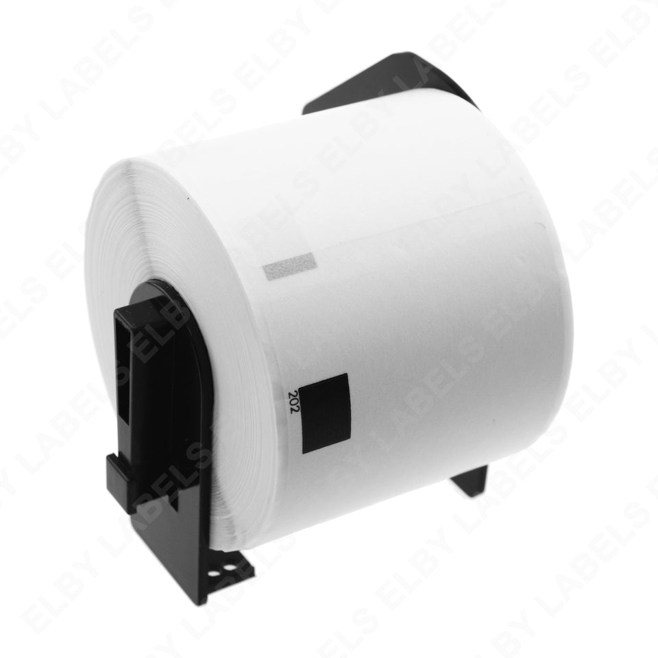 Compatible DK1203 DK-1203 Labels (1 Roll + 1 Reusable